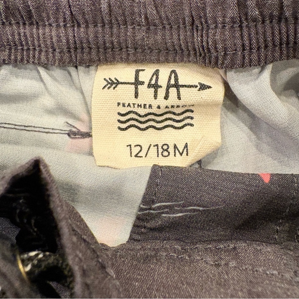 Feather 4 Arrow Shark Fin Boardshort Swimsuit - Picture 6 of 6